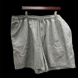 Daniel Hechter Paris Mens XXL‎ Casual Elastic Waist Shorts Lyocell Blend - 413
